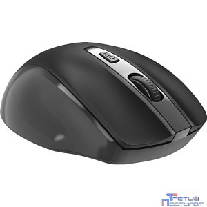 Defender Prime MB-053 { Беспроводная оптическая мышь,черный,6D,800-1600dpi,бесшумн } [52053]