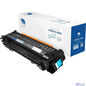 Картридж NVP совместимый NV-W2001A 658A Cyan для HP Color LaserJet M751 (6000k)