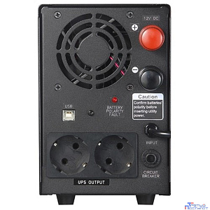 PowerCom ИБП Infinity INF-1500(AP) {Line-Interactive, 1500VA / 1050W, Tower, 2xEURO, USB, подкл. доп. батарей} (383447)