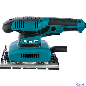 Makita BO3710 Вибрационная шлифовальная машина [BO3710] {190Вт,93х228мм,11000об\м,ампл-2.6мм,1.6кг,кор,п\сборник,зажим }