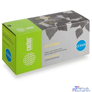 CACTUS CS-CC532A Картридж   для Laser Jet CP2025/CM2320mfp, желтый (восстан)