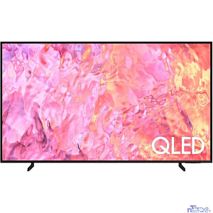 Samsung 75" QE75Q60CAUXRU Q черный {Ultra HD 60Hz DVB-T2 DVB-C DVB-S2 USB WiFi Smart TV (RUS)}