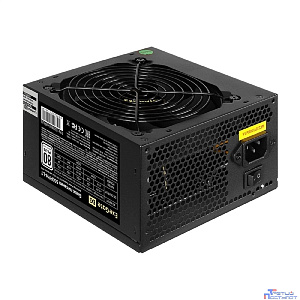 Exegate EX282042RUS Блок питания 550W Exegate 550PPH-LT, RTL, 80+, ATX, black, APFC, 12cm, 24p, (4+4)p, 5*SATA, 3*IDE