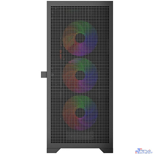 Powercase Mistral B415, Tempered Glass, 4x 120mm ARGB PWM Fans, чёрный, ATX  (CMAB415-A4)