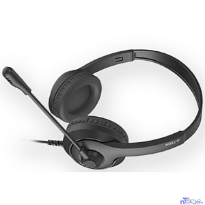 A4Tech Fstyler FH100 черный 2м накладные (FH100 (STONE BLACK))