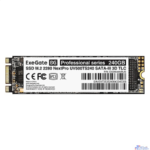 ExeGate SSD M.2 240GB Next Pro Series EX280465RUS