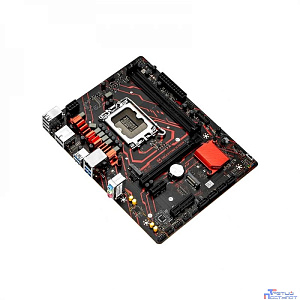 MAXSUN MS-Milestone B760M D5L V2 (Socket 1700, mATX, 2*DDR5(96Gb), DP/HDMI, 4*SATA3, 2*M.2, 1*PCIEx16/1*PCIEx4/1*PCIEx1, 4*USB 2.0, 4*USB 3.2 Gen1, LAN 1*2,5G, black-red, RTL)