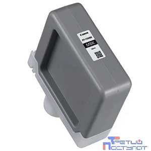 Картридж струйный Canon PFI-110 MBK 2363C001 черный матовый (160мл) для Canon TX-2000/3000/4000