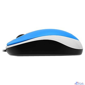 Genius Мышь DX-120 Blue { оптическая, 1000 dpi, 3 кнопки+колесо прокрутки, провод 1,5 м, USB} [31010105103]