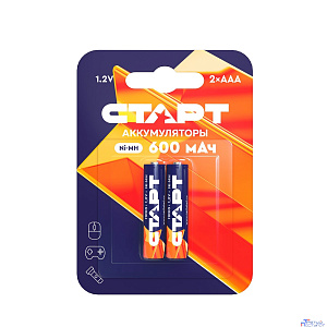 СТАРТ HR03 ААА 600mAh Ni-MH BL2 24/384 (2 шт. в уп-ке)