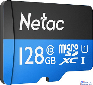 Micro SecureDigital 128GB Netac microSDXC Class10 NT02P500STN-128G-S P500 w/o adapter