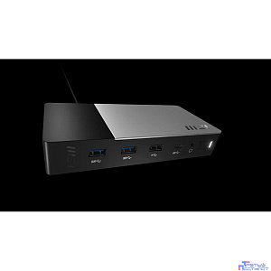 MSI USB-C Docking Station Gen 2 [957-1P151E-023]  Ethernet RJ-45, USB 2.0, USB 3.1 Gen2 Type-A, USB 3.2 Gen2 Type-C