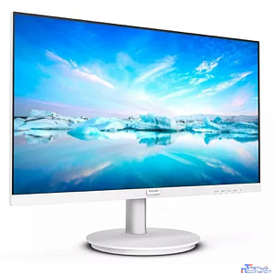LCD PHILIPS 27" 271V8AW/00 белый {IPS 1920x1080 75Hz 4ms 178/178 250cd 1000:1 8bit D-Sub HDMI1.4 AudioOut 2x2W VESA}