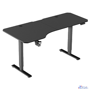 Игровой компьютерный стол Exos черн,159*75L,высота 72-117см DEFENDER (64703)