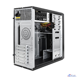 Exegate EX299170RUS Корпус Miditower ExeGate CP-606U-UNS350 (ATX, БП UNS350 с вент. 12см, 1*USB+1*USB3.0, аудио)