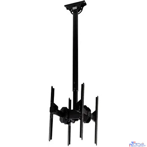 Arm Media LCD-1750 black 26"-65" макс.2x45 кг потолочный наклон