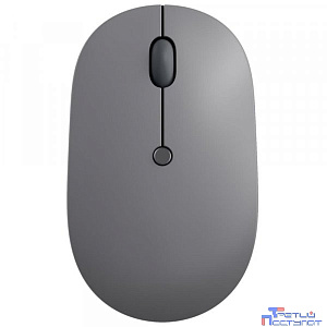 Мышь Lenovo Go серый оптическая (2400dpi) беспроводная USB-C для ноутбука (3but)