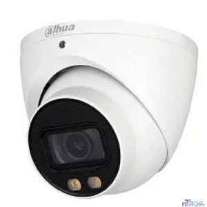 DAHUA DH-IPC-HDW2249TP-S-IL-0360B Уличная турельная IP-видеокамера SmartDualLight 2Мп, 1/2.8” CMOS, объектив 3.6мм, видеоаналитика, микрофон, ИК 30м, LED 30м, IP67, металл/пластик