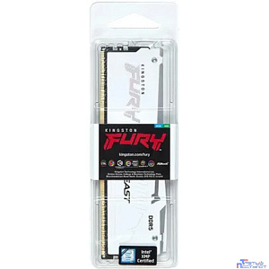 Оперативная память Kingston Fury Beast KF560C30BWA-16 DDR5 -  1x 16ГБ 6000МГц, DIMM,  White,  Ret
