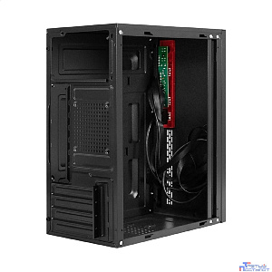 Exegate EX298163RUS Корпус Minitower ExeGate BAA-403U (mATX, без БП, 2*USB+1*USB3.0, HD Audio, черный)