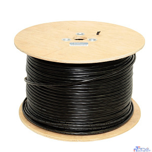 5bites Кабель FS5500-305APE витая пара FTP / SOLID / 5E / CCAG / PE / BLACK / OUTDOOR / DRUM / 305M