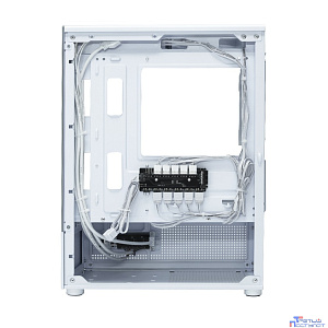 Корпус XASTRA Q300M 5ARGB-C6 White mATX/Aquarium/Screewless/ 5x120mm ARGB PWM FC fans/Argb+PWM HUB 6port/ Q300M-5FC12A-C6-WH