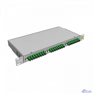 NTSS Кросс 19" NTSS PREMIUM, предсобранный 1U, 12 портов SC/APC, 9/125 мкм, (сплайс, пигтейлы, кдзс, планки, адаптеры) NTSS-RFOB-PM-1U-12-SC/A-9-SP1.5G1A