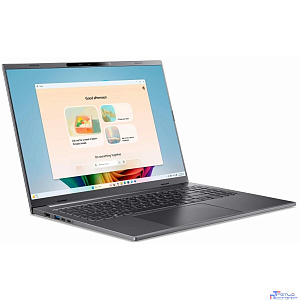 Acer Aspire 16 AI A16-61M-R4BE [NX.JLLCD.005] Grey 16" {WUXGA  Ryzen AI 5 330/16GB/512GB SSD/Radeon Graphics 820M/noOS}