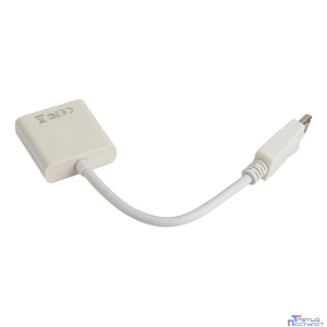 Gembird Переходник DisplayPort - HDMI , 20M/19F, белый (A-DPM-HDMIF-002-W)