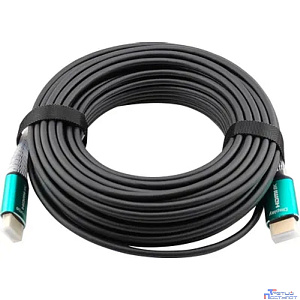 Кабель аудио-видео Cactus CS-HDMI-AOC-2.1-20 HDMI (m)/HDMI (m) 20м. позолоч.конт. черный