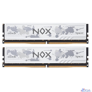 DDR5 DIMM 6000-38 2048x8 64GB 1.35V OC NOX White DDR5 w/HS RP-K2 AH5U64G60C622MWAA-2