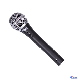 RITMIX RDM-155 (Black) {50 Гц - 10 кГц, 600 Ом, чувств. микр. -50 дБ, выход 6.3 мм, размер 50 x 50 x 180 мм, длина кабеля 5 м, пластик, черный}