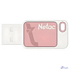 Netac USB Drive 64GB UA31 <NT03UA31N-064G-20PK>, USB2.0, розовая