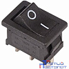 Rexant 36-2130 Выключатель клавишный 250V 6А (3с) ON-ON черный Mini