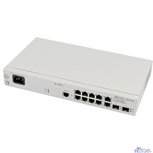 ELTEX MES2408CP Ethernet-коммутатор 8 портов 10/100/1000BASE-T (PoE/PoE+), 2 Combo-порта 10/100/1000BASE-T/100BASE-FX/1000BASE-X, L2, 220В AC