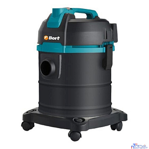 Bort ПЫЛЕСОС ДЛЯ СУХОЙ И ВЛАЖНОЙ УБОРКИ BORT BSS-1220 BLACK {20 л; 1200 Вт; 18 кПа; Пылесос для влажной уборки ; 6 кг} [93412598/23412598]