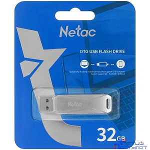 Netac USB Drive 32GB U782C <NT03U782C-032G-30PN/NT03U782C-032G-32PN>, USB3.0+TypeC, металлическая