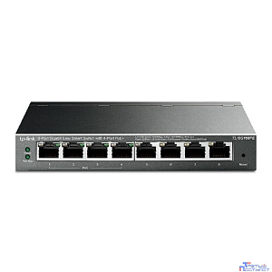 TP-Link TL-SG108PE Коммутатор Easy Smart с 8 гигабитными портами (4 порта PoE+)