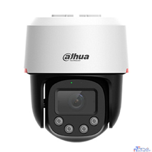 DAHUA DH-SD2C400NA-B-PV-PRO Уличная мини-PT IP-видеокамера WizColor 4Мп; 1/1.8” CMOS; объектив 4мм; видеоаналитика ; LED 30м; микрофон+динамик;  IP66, питание: 12В(DC);PoE