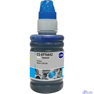 CACTUS CS-EPT6642 Чернила для Epson L100, голубые, 100ml