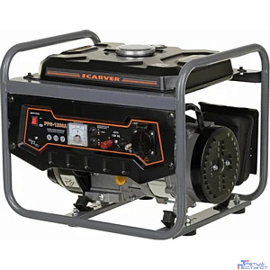 Генератор CARVER PPG- 1200А бензин [01.020.00008] { (LT-156F, 0,9/1,05кВт, 220В, бак 6 л) (30шт/пал) }