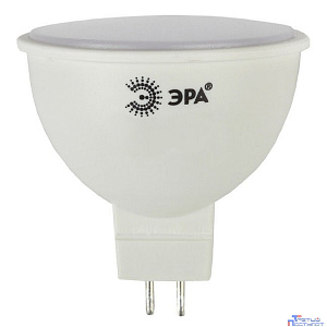 ЭРА Б0017897 Лампочка светодиодная STD LED MR16-4W-827-GU5.3 GU5.3 4Вт софит теплый белый свет