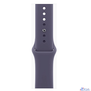 Apple Watch Series 11 46mm Silver Aluminium Case with Purple Fog Sport Band - M/L (MEVA4ZP/A)