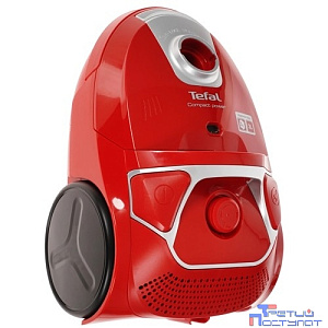 TEFAL TW3953EA Пылесос, мешок, 750 Вт, красный