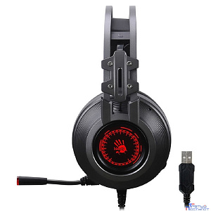 A4 Bloody J527 серый 2м мониторные USB оголовье (J527)