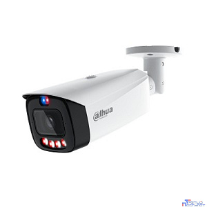 DAHUA DH-IPC-HFW3449T1P-AS-PV-0360B-PRO Уличная цилиндрическая IP-видеокамера WizColor TiOC K 4Мп, 1/1.8” CMOS, объектив 3.6мм, видеоаналитика, 2 микрофона, ИК 50м, LED 50м, IP67, металл/пластик