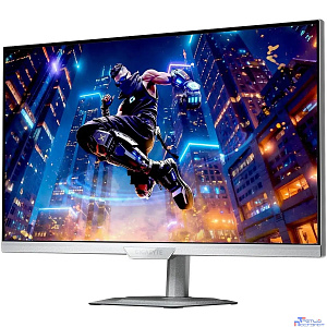 LCD Gigabyte 27" M27UP ICE Black {IPS 3840x2160 UHD 160Hz 1ms 350cd/m? 1000:1 178/178 2xHDMI 2.1 DisplayPort 1.4 4xUSB3.2 USB Type-C (18W) Pivot антибликовая}