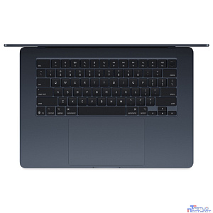 Apple MacBook Air 15-inch 2024 [MW1L3ZP/A] (КЛАВ.РУС.ГРАВ.) Midnight 15.3" Liquid Retina {(2880x1864) M4 8C CPU 10C GPU/16GB/256GB SSD/рекоменд.переходник 1979059/1991284} (A3241)