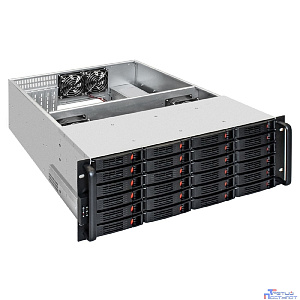 Exegate EX296244RUS Серверная платформа ExeGate Pro 4U660-HS24 <RM 19", высота 4U, глубина 660, Redundant БП Chicony 2x550W, 24xHotSwap, USB>