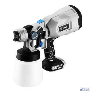 Краскопульт аккумуляторный DEKO SG20DK Max, 20В, 800 мл [083-1134]